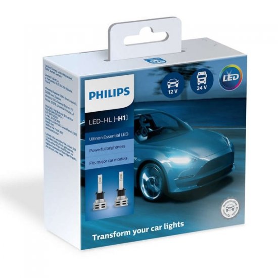 ΛΑΜΠΕΣ LED ΣΕΤ 2 ΤΕΜ. PHILIPS H1 12/24V 6500K ΛΑΜΠΕΣ LED ΣΕΤ 2 ΤΕΜ. PHILIPS H1 12/24V 6500K