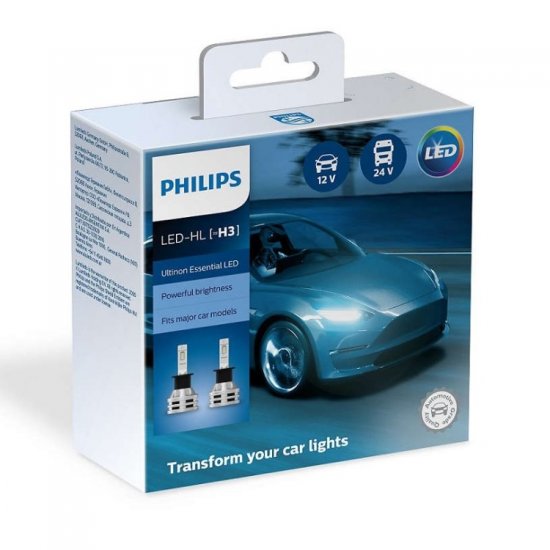 ΛΑΜΠΕΣ LED ΣΕΤ 2 ΤΕΜ. PHILIPS H3 12/24V 6500K ΛΑΜΠΕΣ LED ΣΕΤ 2 ΤΕΜ. PHILIPS H3 12/24V 6500K