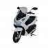 Ζελατίνα ERMAX HONDA PCX 125 2010 - 2013  ψηλή 53 cm +12 cm  ποιο ψηλή. Σκουρο φιμέ.  