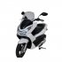 Ζελατίνα ERMAX HONDA PCX 150 2010 - 2013  ψηλή 53 cm +12 cm  ποιο ψηλή.  .  Χρωματισμός σκούρο φιμέ .  
