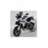 Ζελατίνα ERMAX DUCATI MULTISTRADA 1200 2010 - 2012 ψηλή +10cm  ποιο ψηλή.  Χρωματισμός ελαφώς φιμέ . 