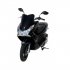 Ζελατίνα ERMAX HONDA PCX 125 2010 - 2013  SPORT.  Χρωματισμός σκούρο φιμέ .  
