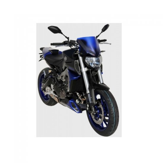 Ζελατίνα ERMAX YAMAHA MT 09 TRACER 2014 - 2016 SPORT 25 cm . Χρωματισμός σκούρο φιμέ . 