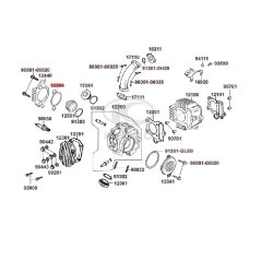 ORING ΛΑΣΤΙΧΑΚΙ ΔΕΞΙ ΚΑΠΑΚΙΟΥ ΚΕΦΑΛΗΣ ΕΚΚΕΝΤΡΟΦΟΡΟΥ SPYKE 125