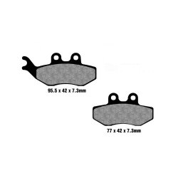 EBC ΣΕΤ ΤΑΚΑΚΙΑ 2 TEM. ΟΡΓΑΝΙΚΑ FA194 ( F ) EBC ΣΕΤ ΤΑΚΑΚΙΑ 2 TEM. ΟΡΓΑΝΙΚΑ FA194 ( F )