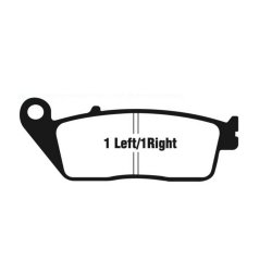 EBC ΣΕΤ ΤΑΚΑΚΙΑ 2 TEM. ΟΡΓΑΝΙΚΑ FA196 ( F / R ) EBC ΣΕΤ ΤΑΚΑΚΙΑ 2 TEM. ΟΡΓΑΝΙΚΑ FA196 ( F / R )