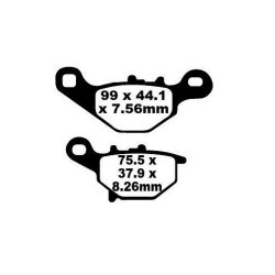 EBC ΣΕΤ ΤΑΚΑΚΙΑ 2 TEM. ΟΡΓΑΝΙΚΑ SCOOTER SFA396 ( FA396 ) ( F ) EBC ΣΕΤ ΤΑΚΑΚΙΑ 2 TEM. ΟΡΓΑΝΙΚΑ SCOOTER SFA396 ( FA396 ) ( F )
