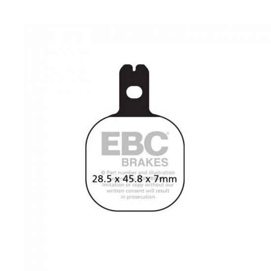 EBC ΣΕΤ ΤΑΚΑΚΙΑ 2 TEM. ΟΡΓΑΝΙΚΑ STREET FA184 ( F ) EBC ΣΕΤ ΤΑΚΑΚΙΑ 2 TEM. ΟΡΓΑΝΙΚΑ STREET FA184 ( F )