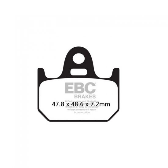 EBC ΣΕΤ ΤΑΚΑΚΙΑ 2 TEM. ΟΡΓΑΝΙΚΑ STREET FA162 ( R ) EBC ΣΕΤ ΤΑΚΑΚΙΑ 2 TEM. ΟΡΓΑΝΙΚΑ STREET FA162 ( R )