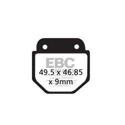 EBC ΣΕΤ ΤΑΚΑΚΙΑ 2 TEM. ΟΡΓΑΝΙΚΑ STREET FA486 ( F ) EBC ΣΕΤ ΤΑΚΑΚΙΑ 2 TEM. ΟΡΓΑΝΙΚΑ STREET FA486 ( F )