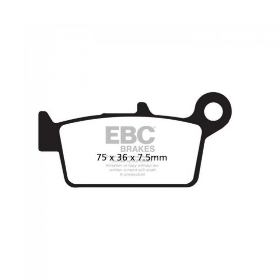 EBC ΣΕΤ ΤΑΚΑΚΙΑ 2 TEM. ΟΡΓΑΝΙΚΑ SCOOTER SFA131/2 ( FA131/2 ) ( F / R ) EBC ΣΕΤ ΤΑΚΑΚΙΑ 2 TEM. ΟΡΓΑΝΙΚΑ SCOOTER SFA131/2 ( FA131/2 ) ( F / R )