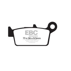 EBC ΣΕΤ ΤΑΚΑΚΙΑ 2 TEM. ΟΡΓΑΝΙΚΑ SCOOTER SFA131/3 ( FA131/3 )  ( F / R ) EBC ΣΕΤ ΤΑΚΑΚΙΑ 2 TEM. ΟΡΓΑΝΙΚΑ SCOOTER SFA131/3 ( FA131/3 )  ( F / R )