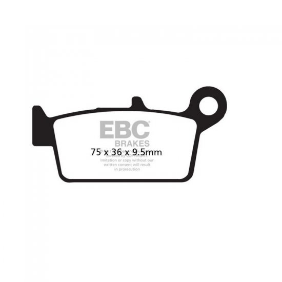 EBC ΣΕΤ ΤΑΚΑΚΙΑ 2 TEM. ΟΡΓΑΝΙΚΑ SCOOTER SFA131/3 ( FA131/3 ) ( F / R ) EBC ΣΕΤ ΤΑΚΑΚΙΑ 2 TEM. ΟΡΓΑΝΙΚΑ SCOOTER SFA131/3 ( FA131/3 ) ( F / R )