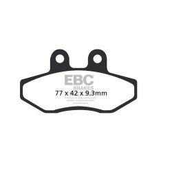 EBC ΣΕΤ ΤΑΚΑΚΙΑ 2 TEM. ΟΡΓΑΝΙΚΑ SCOOTER SFA393 ( FA393 ) ( F ) EBC ΣΕΤ ΤΑΚΑΚΙΑ 2 TEM. ΟΡΓΑΝΙΚΑ SCOOTER SFA393 ( FA393 ) ( F )