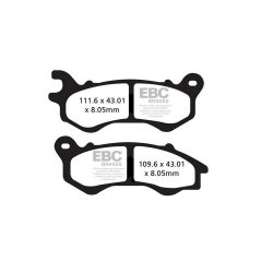 EBC ΣΕΤ ΤΑΚΑΚΙΑ 2 TEM. ΟΡΓΑΝΙΚΑ SCOOTER SFA603 ( FA603 ) ( F ) EBC ΣΕΤ ΤΑΚΑΚΙΑ 2 TEM. ΟΡΓΑΝΙΚΑ SCOOTER SFA603 ( FA603 ) ( F )