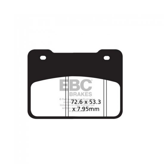 EBC ΣΕΤ ΤΑΚΑΚΙΑ 2 TEM. ΟΡΓΑΝΙΚΑ SCOOTER SFA627 ( FA627 ) ( F ) EBC ΣΕΤ ΤΑΚΑΚΙΑ 2 TEM. ΟΡΓΑΝΙΚΑ SCOOTER SFA627 ( FA627 ) ( F )