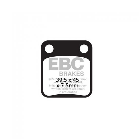 EBC ΣΕΤ ΤΑΚΑΚΙΑ 2 TEM. CARBON SCOOTER SFAC054 ( FA54 ) ( F / R ) EBC ΣΕΤ ΤΑΚΑΚΙΑ 2 TEM. CARBON SCOOTER SFAC054 ( FA54 ) ( F / R )