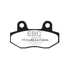 EBC ΣΕΤ ΤΑΚΑΚΙΑ 2 TEM. CARBON SCOOTER SFAC086 (FA86 ) ( F / R ) EBC ΣΕΤ ΤΑΚΑΚΙΑ 2 TEM. CARBON SCOOTER SFAC086 (FA86 ) ( F / R )