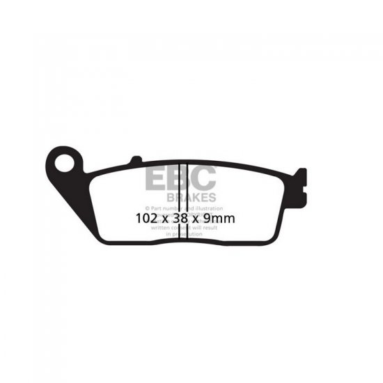 EBC ΣΕΤ ΤΑΚΑΚΙΑ 2 TEM. CARBON SCOOTER SFAC142 ( FA142 ) ( F ) EBC ΣΕΤ ΤΑΚΑΚΙΑ 2 TEM. CARBON SCOOTER SFAC142 ( FA142 ) ( F )