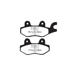 EBC ΣΕΤ ΤΑΚΑΚΙΑ 2 TEM. CARBON SCOOTER SFAC197 ( FA197 ) ( F / R ) EBC ΣΕΤ ΤΑΚΑΚΙΑ 2 TEM. CARBON SCOOTER SFAC197 ( FA197 ) ( F / R )