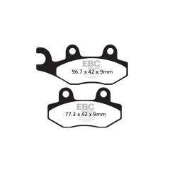 EBC ΣΕΤ ΤΑΚΑΚΙΑ 2 TEM. CARBON SCOOTER SFAC228 ( FA228 ) ( F / R ) EBC ΣΕΤ ΤΑΚΑΚΙΑ 2 TEM. CARBON SCOOTER SFAC228 ( FA228 ) ( F / R )
