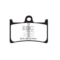 EBC ΣΕΤ ΤΑΚΑΚΙΑ 2 TEM. CARBON SCOOTER SFAC252 ( FA252 ) ( F ) EBC ΣΕΤ ΤΑΚΑΚΙΑ 2 TEM. CARBON SCOOTER SFAC252 ( FA252 ) ( F )