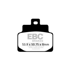 EBC ΣΕΤ ΤΑΚΑΚΙΑ 2 TEM. CARBON SCOOTER SFAC301 ( FA301 ) ( F ) EBC ΣΕΤ ΤΑΚΑΚΙΑ 2 TEM. CARBON SCOOTER SFAC301 ( FA301 ) ( F )