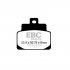 EBC ΣΕΤ ΤΑΚΑΚΙΑ 2 TEM. CARBON SCOOTER SFAC301 ( FA301 ) ( F )
