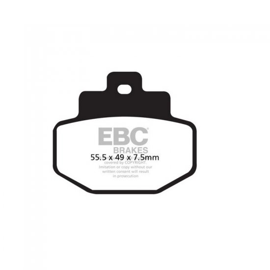 EBC ΣΕΤ ΤΑΚΑΚΙΑ 2 TEM. CARBON SCOOTER SFAC321 ( FA321 ) ( R ) EBC ΣΕΤ ΤΑΚΑΚΙΑ 2 TEM. CARBON SCOOTER SFAC321 ( FA321 ) ( R )