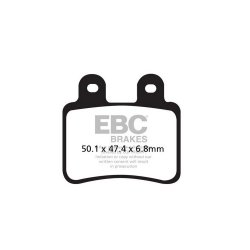 EBC ΣΕΤ ΤΑΚΑΚΙΑ 2 TEM. CARBON SCOOTER SFAC350 ( FA350 ) ( F / R ) EBC ΣΕΤ ΤΑΚΑΚΙΑ 2 TEM. CARBON SCOOTER SFAC350 ( FA350 ) ( F / R )