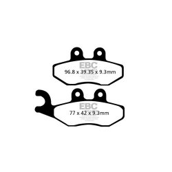 EBC ΣΕΤ ΤΑΚΑΚΙΑ 2 TEM. CARBON SCOOTER SFAC353 ( FA353 ) ( F / R ) EBC ΣΕΤ ΤΑΚΑΚΙΑ 2 TEM. CARBON SCOOTER SFAC353 ( FA353 ) ( F / R )