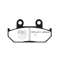 EBC ΣΕΤ ΤΑΚΑΚΙΑ 2 TEM. CARBON SCOOTER SFAC412 ( FA412 ) ( R ) EBC ΣΕΤ ΤΑΚΑΚΙΑ 2 TEM. CARBON SCOOTER SFAC412 ( FA412 ) ( R )