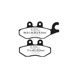 EBC ΣΕΤ ΤΑΚΑΚΙΑ 2 TEM. CARBON SCOOTER SFAC418 ( FA418 ) ( R ) EBC ΣΕΤ ΤΑΚΑΚΙΑ 2 TEM. CARBON SCOOTER SFAC418 ( FA418 ) ( R )