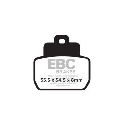 EBC ΣΕΤ ΤΑΚΑΚΙΑ 2 TEM. CARBON SCOOTER SFAC425 ( FA425 ) ( R ) EBC ΣΕΤ ΤΑΚΑΚΙΑ 2 TEM. CARBON SCOOTER SFAC425 ( FA425 ) ( R )