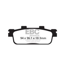 EBC ΣΕΤ ΤΑΚΑΚΙΑ 2 TEM. CARBON SCOOTER SFAC427 ( FA427 ) ( R ) EBC ΣΕΤ ΤΑΚΑΚΙΑ 2 TEM. CARBON SCOOTER SFAC427 ( FA427 ) ( R )