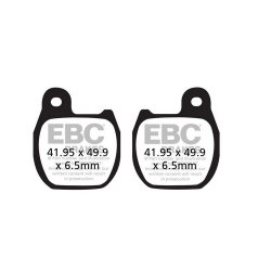 EBC ΣΕΤ ΤΑΚΑΚΙΑ 2 TEM. CARBON ENDURO FA624TT  ( F )