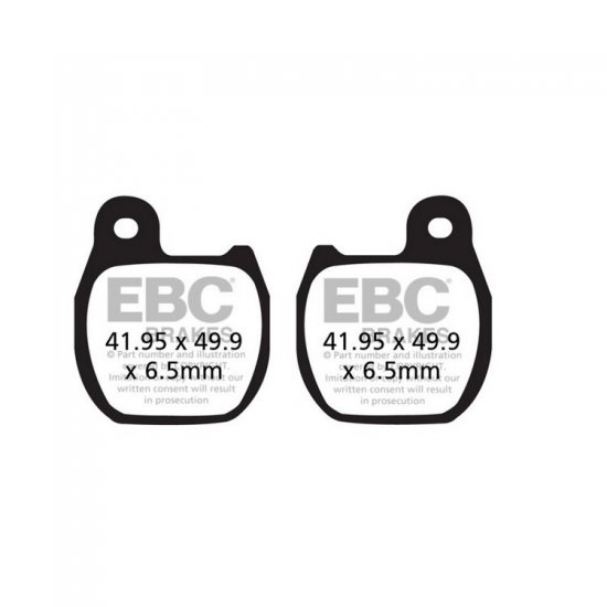 EBC ΣΕΤ ΤΑΚΑΚΙΑ 2 TEM. CARBON ENDURO FA624TT ( F ) EBC ΣΕΤ ΤΑΚΑΚΙΑ 2 TEM. CARBON ENDURO FA624TT ( F )