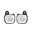 EBC ΣΕΤ ΤΑΚΑΚΙΑ 2 TEM. CARBON ENDURO FA624TT  ( F )