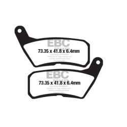 EBC ΣΕΤ ΤΑΚΑΚΙΑ 2 TEM. ΟΡΓΑΝΙΚΑ STREET FA654 ( F ) EBC ΣΕΤ ΤΑΚΑΚΙΑ 2 TEM. ΟΡΓΑΝΙΚΑ STREET FA654 ( F )