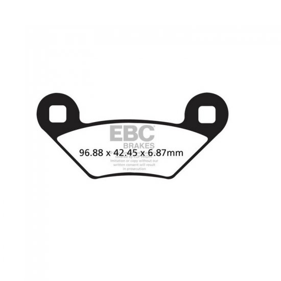 EBC ΣΕΤ ΤΑΚΑΚΙΑ 2 TEM. CARBON ENDURO FA475TT ( F / R ) EBC ΣΕΤ ΤΑΚΑΚΙΑ 2 TEM. CARBON ENDURO FA475TT ( F / R )