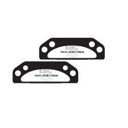 EBC ΣΕΤ ΤΑΚΑΚΙΑ 2 TEM. ATV POLARIS CARBON  FA659TT ( R ) EBC ΣΕΤ ΤΑΚΑΚΙΑ 2 TEM. ATV POLARIS CARBON  FA659TT ( R )