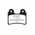 EBC ΣΕΤ ΤΑΚΑΚΙΑ 2 TEM. CARBON ENDURO FA303TT ( F / R )