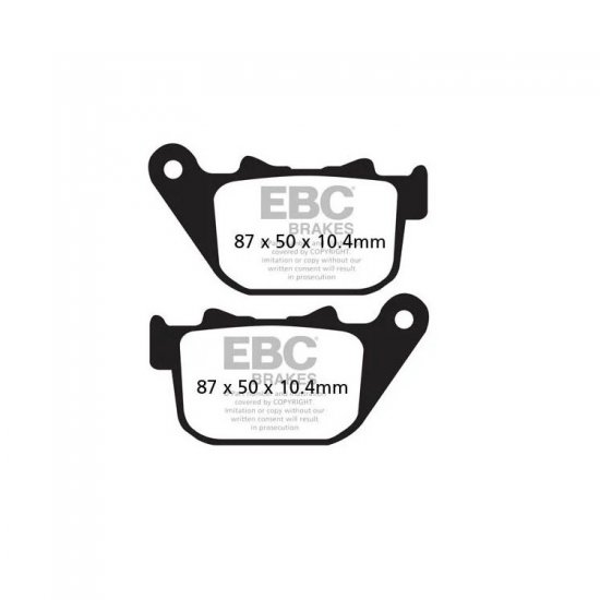 EBC ΣΕΤ ΤΑΚΑΚΙΑ 2 TEM. ΜΕΤΑΛΛΙΚΑ FA387HH ( R ) EBC ΣΕΤ ΤΑΚΑΚΙΑ 2 TEM. ΜΕΤΑΛΛΙΚΑ FA387HH ( R )