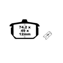 EBC ΣΕΤ ΤΑΚΑΚΙΑ 2 TEM. ΗΜΙΜΕΤΑΛΙΚΑ FA78V ( R ) EBC ΣΕΤ ΤΑΚΑΚΙΑ 2 TEM. ΗΜΙΜΕΤΑΛΙΚΑ FA78V ( R )