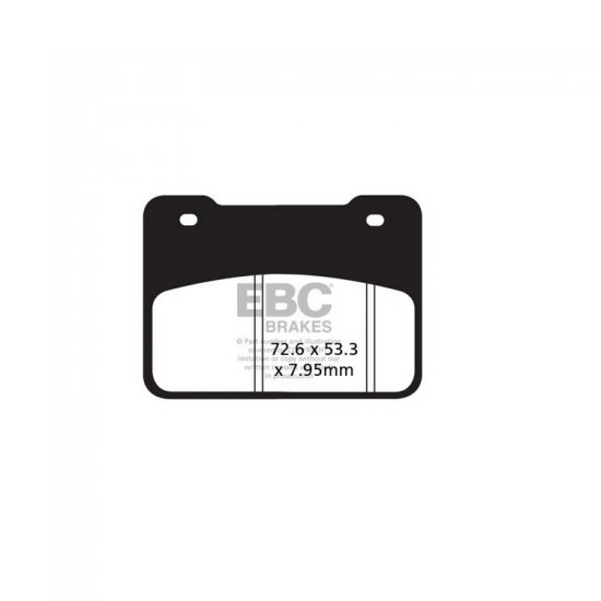EBC ΣΕΤ ΤΑΚΑΚΙΑ 2 TEM. ΜΕΤΑΛΛΙΚΑ SCOOTER SFA627HH ( F ) EBC ΣΕΤ ΤΑΚΑΚΙΑ 2 TEM. ΜΕΤΑΛΛΙΚΑ SCOOTER SFA627HH ( F )