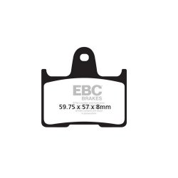 EBC ΣΕΤ ΤΑΚΑΚΙΑ 2 TEM. ΗΜΙΜΕΤΑΛΙΚΑ  FA254V ( R ) EBC ΣΕΤ ΤΑΚΑΚΙΑ 2 TEM. ΗΜΙΜΕΤΑΛΙΚΑ  FA254V ( R )