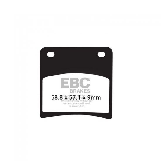 EBC ΣΕΤ ΤΑΚΑΚΙΑ 2 TEM. ΗΜΙΜΕΤΑΛΙΚΑ FA146V ( F / R ) EBC ΣΕΤ ΤΑΚΑΚΙΑ 2 TEM. ΗΜΙΜΕΤΑΛΙΚΑ FA146V ( F / R )