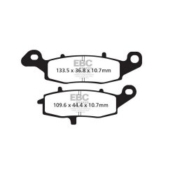 EBC ΣΕΤ ΤΑΚΑΚΙΑ 2 TEM. ΗΜΙΜΕΤΑΛΙΚΑ FA231/2V ( F / R ) EBC ΣΕΤ ΤΑΚΑΚΙΑ 2 TEM. ΗΜΙΜΕΤΑΛΙΚΑ FA231/2V ( F / R )