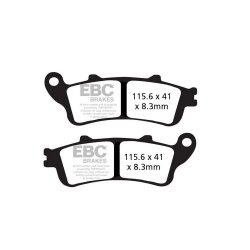 EBC ΣΕΤ ΤΑΚΑΚΙΑ 2 TEM. ΗΜΙΜΕΤΑΛΙΚΑ  FA261V ( F / R ) EBC ΣΕΤ ΤΑΚΑΚΙΑ 2 TEM. ΗΜΙΜΕΤΑΛΙΚΑ  FA261V ( F / R )