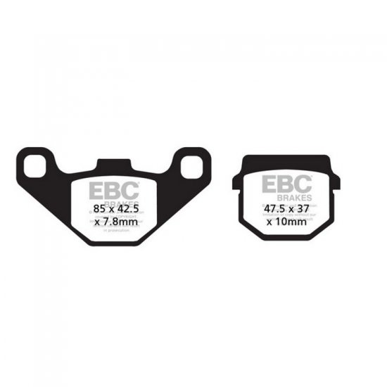 EBC ΣΕΤ ΤΑΚΑΚΙΑ 2 TEM. ΜΕΤΑΛΛΙΚΑ SCOOTER SFA083/2HH ( F / R )